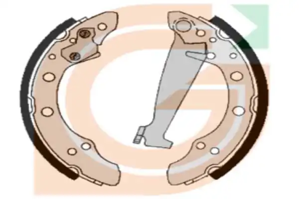 GAMA-SA fékpofakészlet - GB10040 - TothCarparts