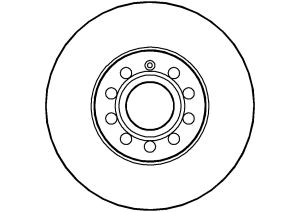 ABTEX féktárcsa - BD1086V - TothCarparts