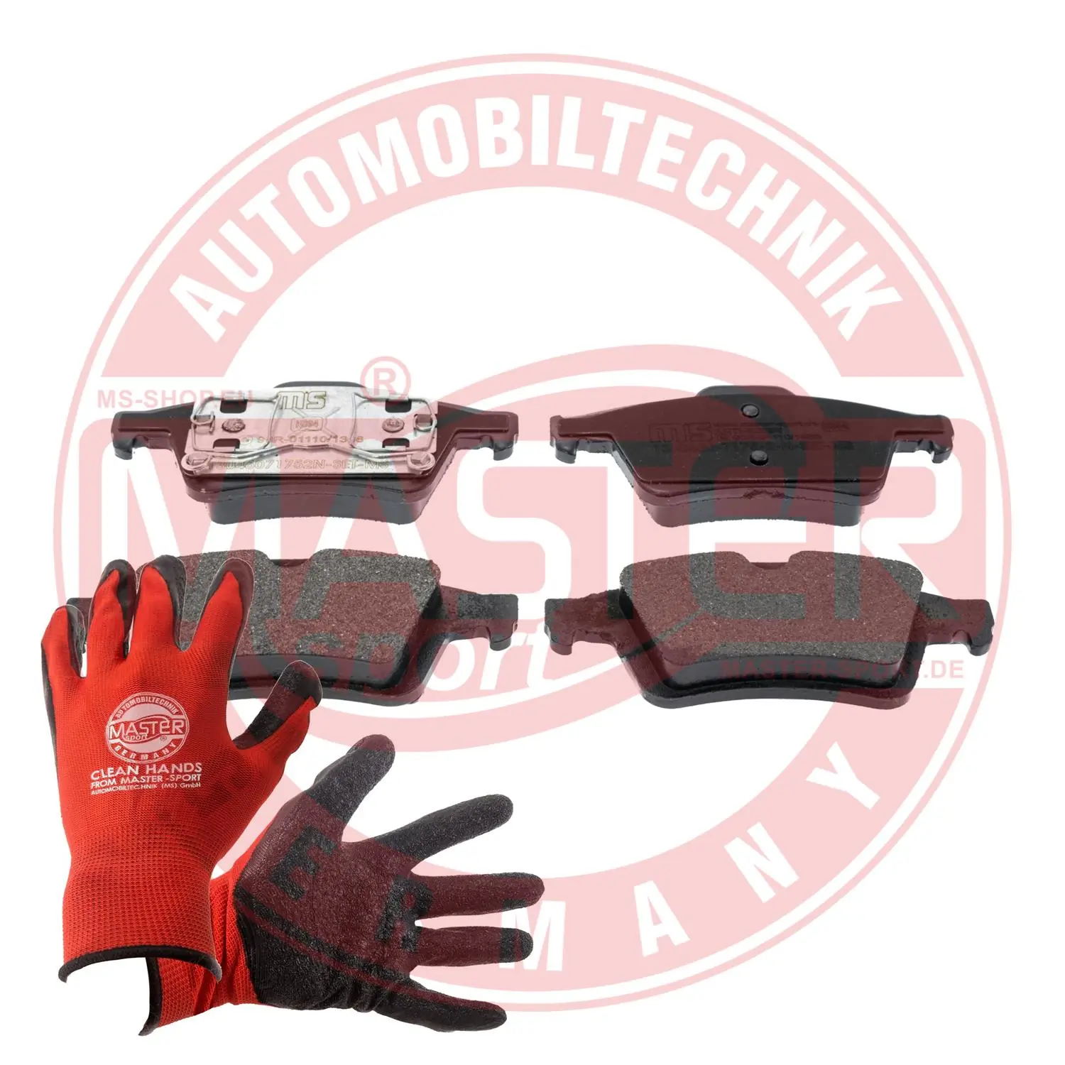 MASTER-SPORT GERMANY fékbetétkészlet, tárcsafék - 13046071752N-SET-MSP - TothCarparts