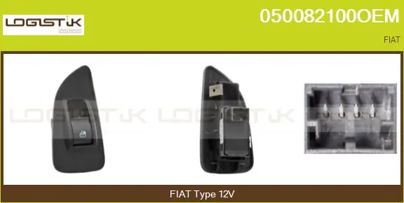 LGK kapcsoló, ablakemelő - 050082100OEM - TothCarparts