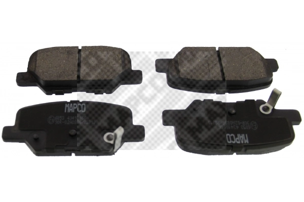 MAPCO fékbetétkészlet, tárcsafék - 6053 - TothCarparts