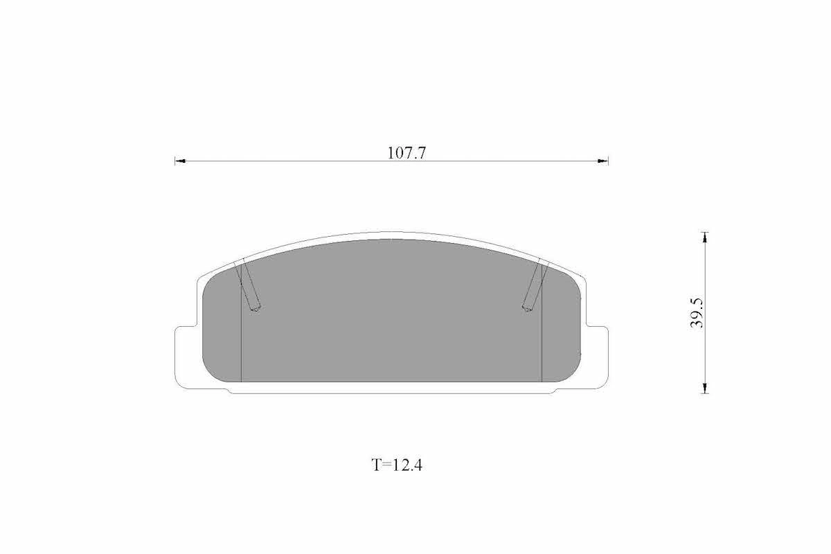 BOSCH fékbetétkészlet, tárcsafék - 0 986 T10 255 - TothCarparts