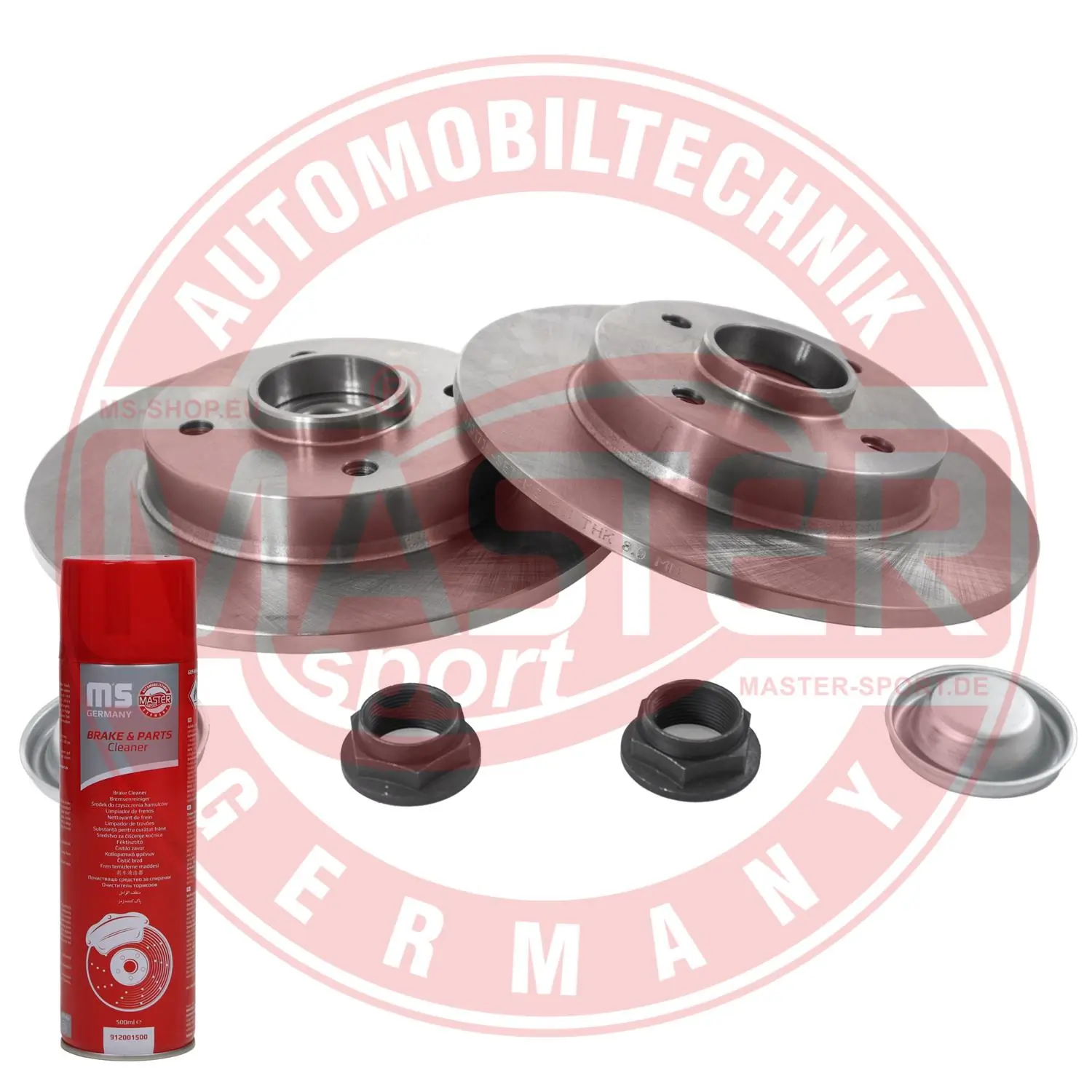 MASTER-SPORT GERMANY féktárcsa - 2401090171B-SET-MSP - TothCarparts