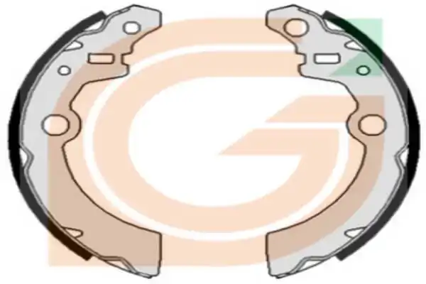 GAMA-SA fékpofakészlet - GB10681 - TothCarparts
