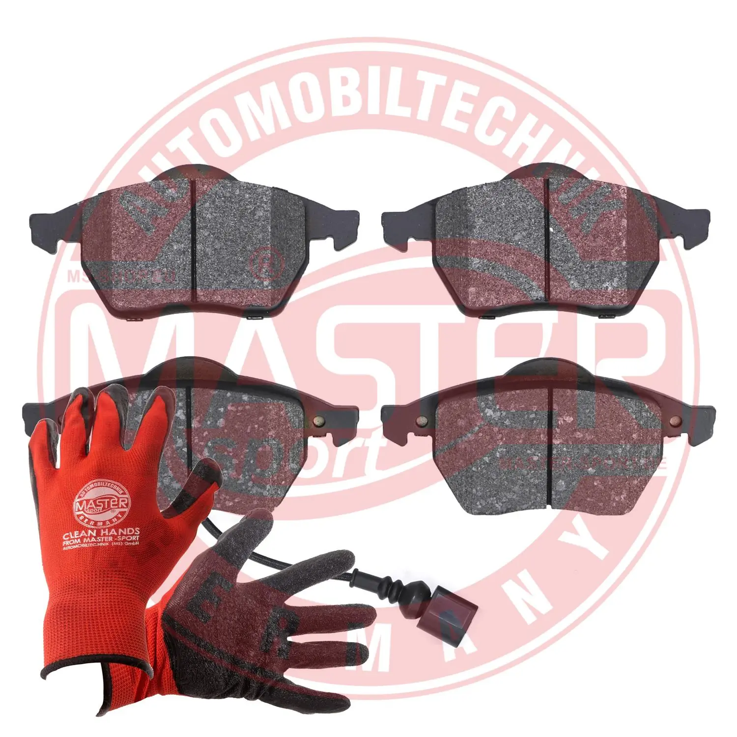 MASTER-SPORT GERMANY fékbetétkészlet, tárcsafék - 13046071222N-SET-MSP - TothCarparts
