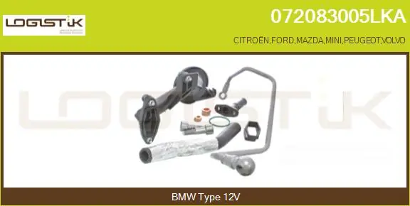 LGK szerelőkészlet, töltő - 072083005LKA - TothCarparts