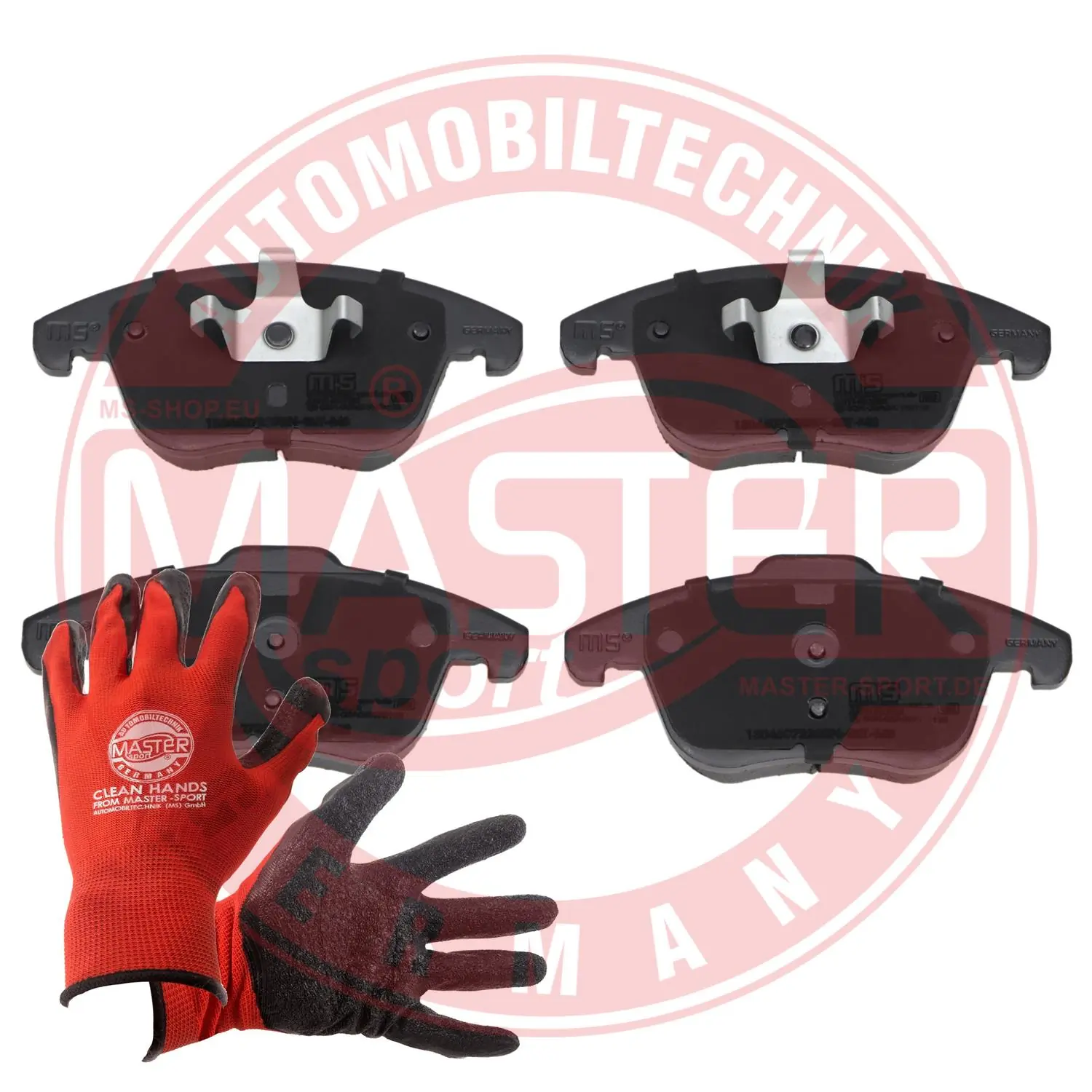 MASTER-SPORT GERMANY fékbetétkészlet, tárcsafék - 13046072282N-SET-MSP - TothCarparts