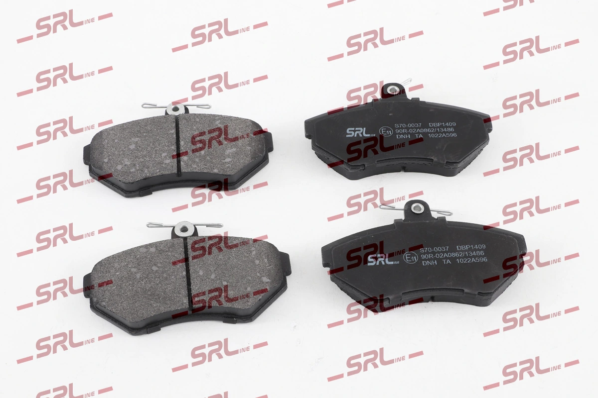 SRLine fékbetétkészlet, tárcsafék - S70-0037 - TothCarparts