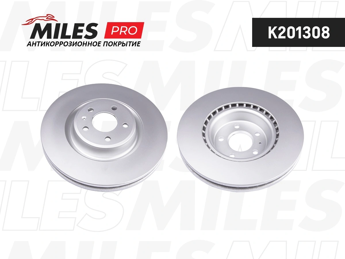 MILES féktárcsa - K201308 - TothCarparts