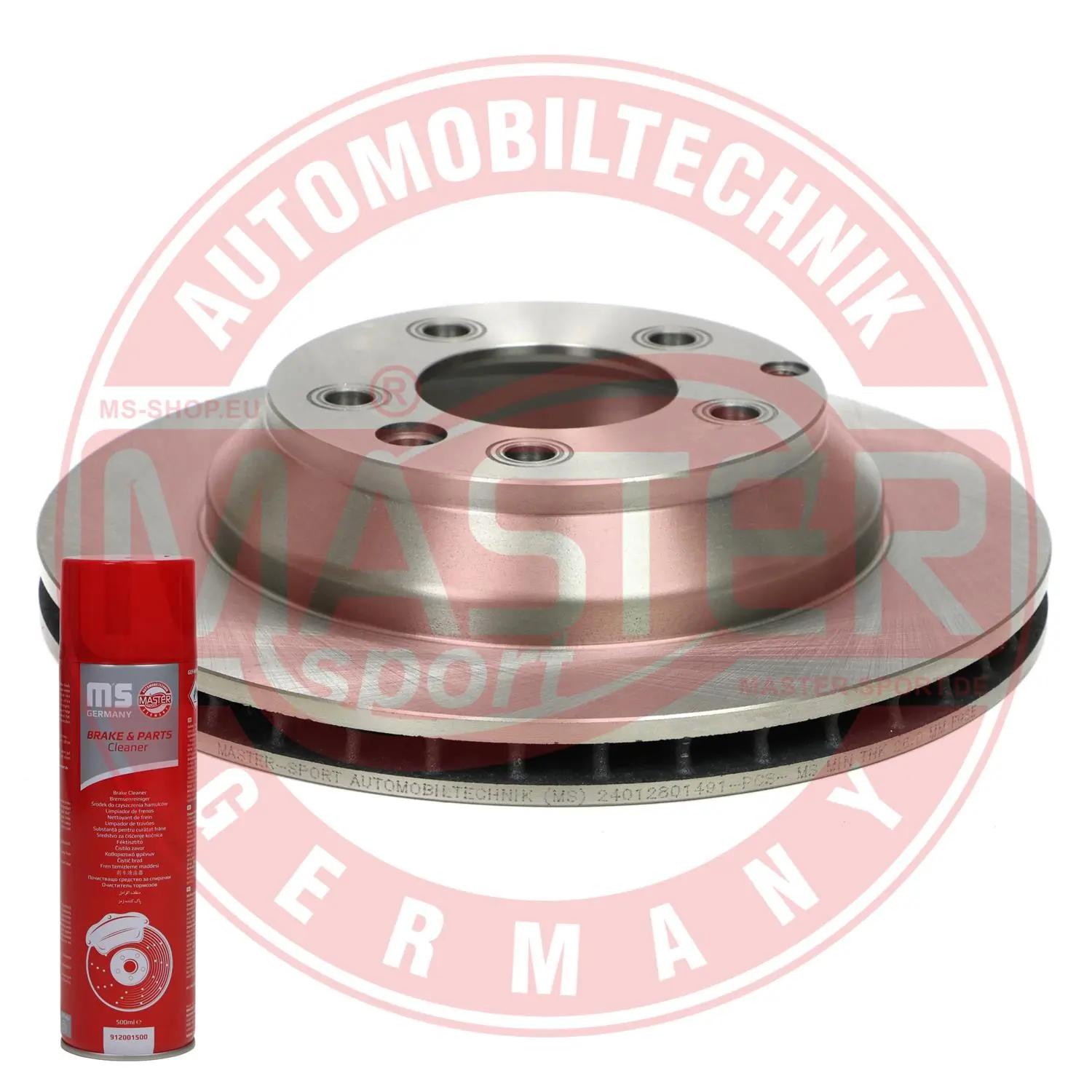 MASTER-SPORT GERMANY féktárcsa - 24012801491-PCS-MSP - TothCarparts