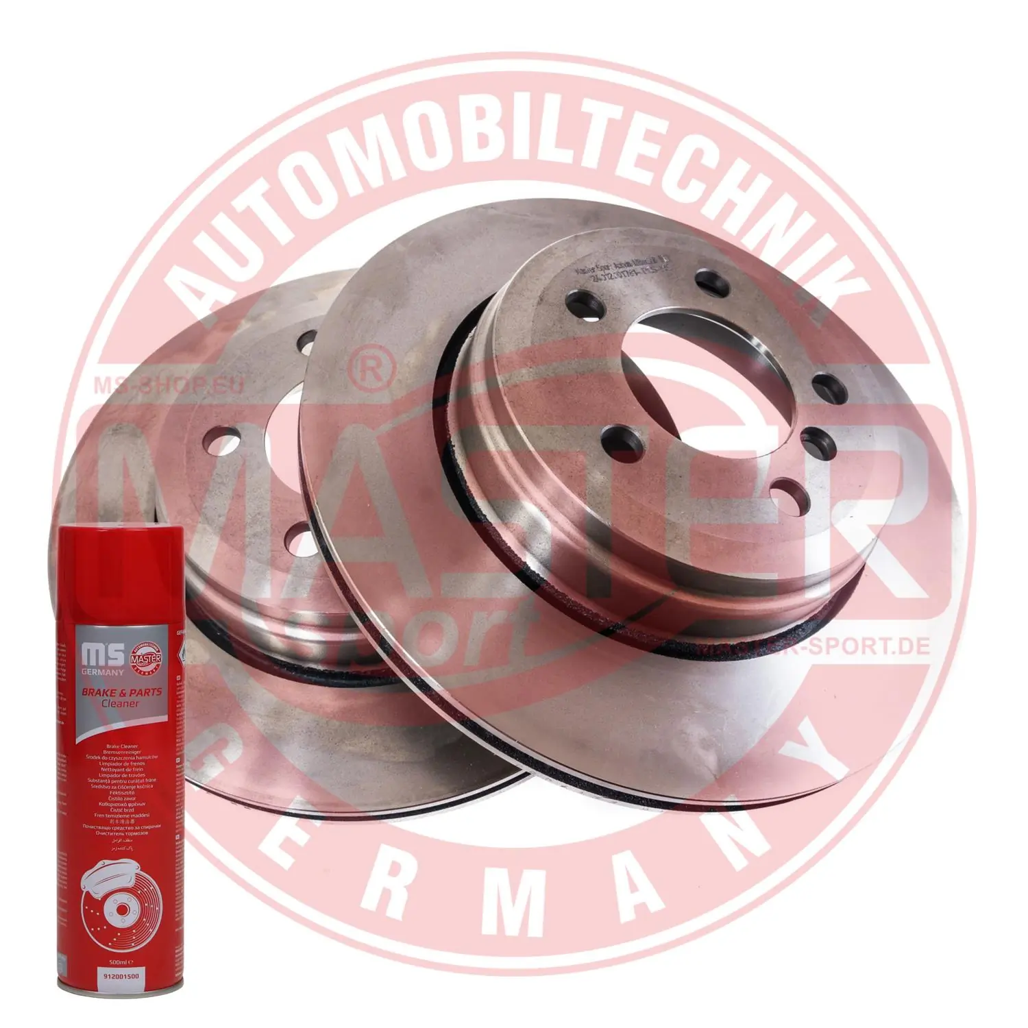 MASTER-SPORT GERMANY féktárcsa - 24012001781-SET-MSP - TothCarparts