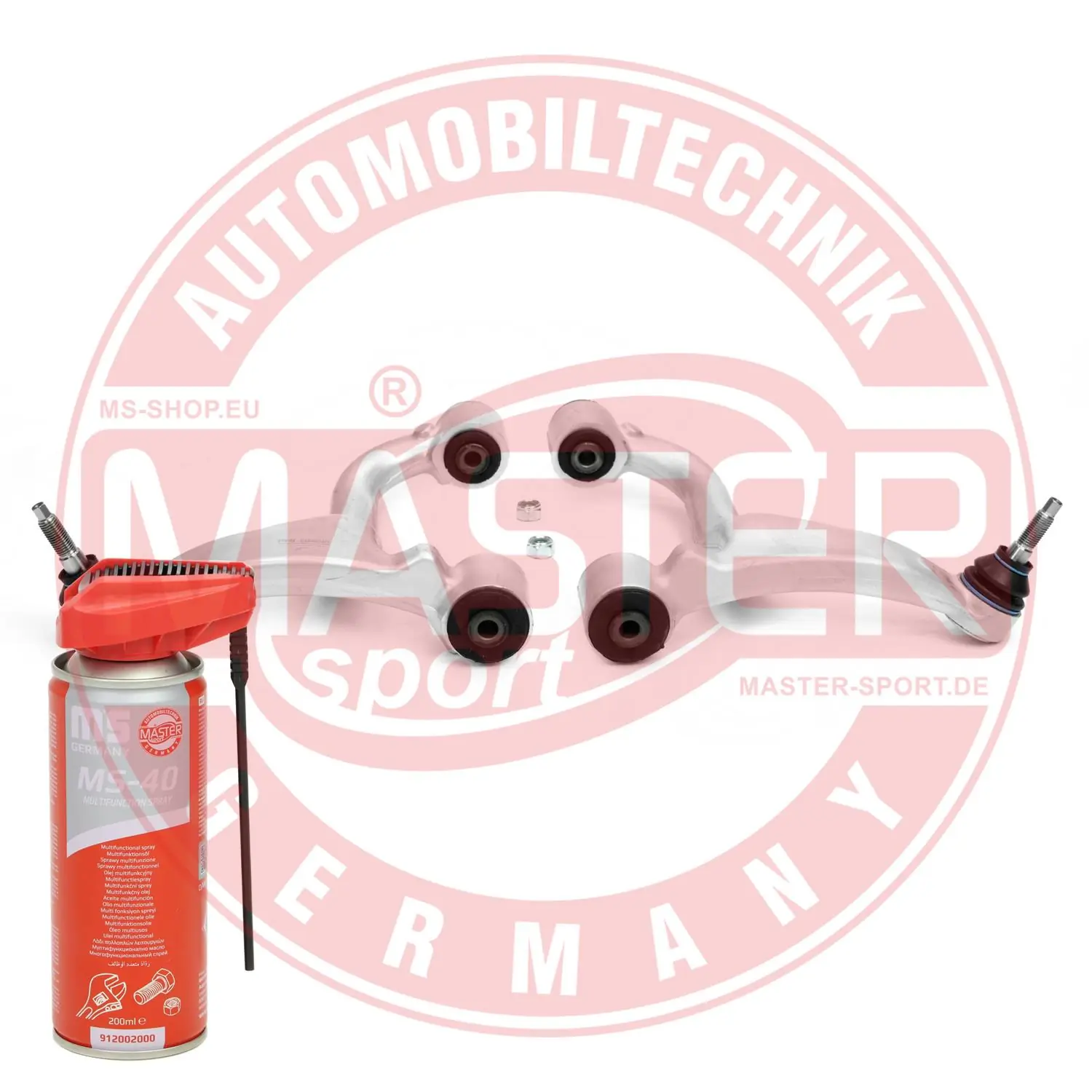 MASTER-SPORT GERMANY Vezetőkarkészlet, kerékfelfüggesztés - 37121-KIT-MSP - TothCarparts