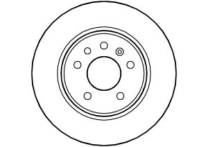 ABTEX féktárcsa - BD507S - TothCarparts