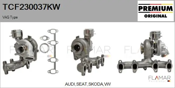 FLAMAR töltő, feltöltés - TCF230037KW - TothCarparts
