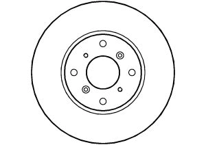 ABTEX féktárcsa - BD935V - TothCarparts