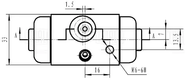 TRIALLI fékmunkahenger - CF 2008 - TothCarparts