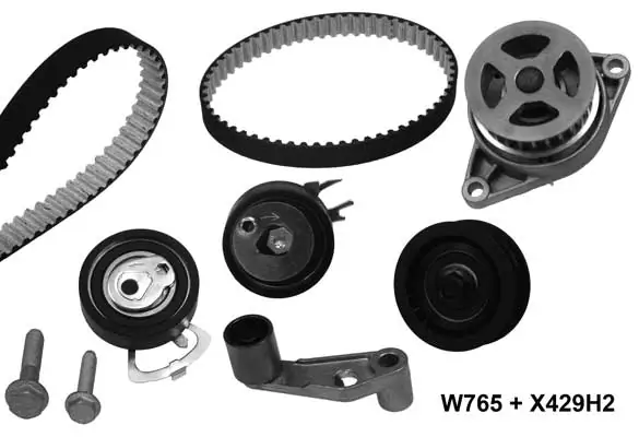 MGA Vízpumpa + fogasszíj készlet - 765K1 - TothCarparts