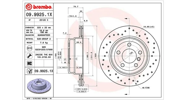 MAGNETI MARELLI féktárcsa - 360406178102 - TothCarparts
