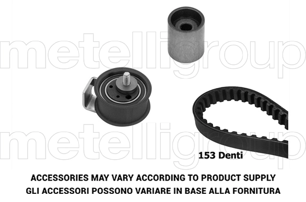 GRAF Fogasszíjkészlet - TP304 - TothCarparts