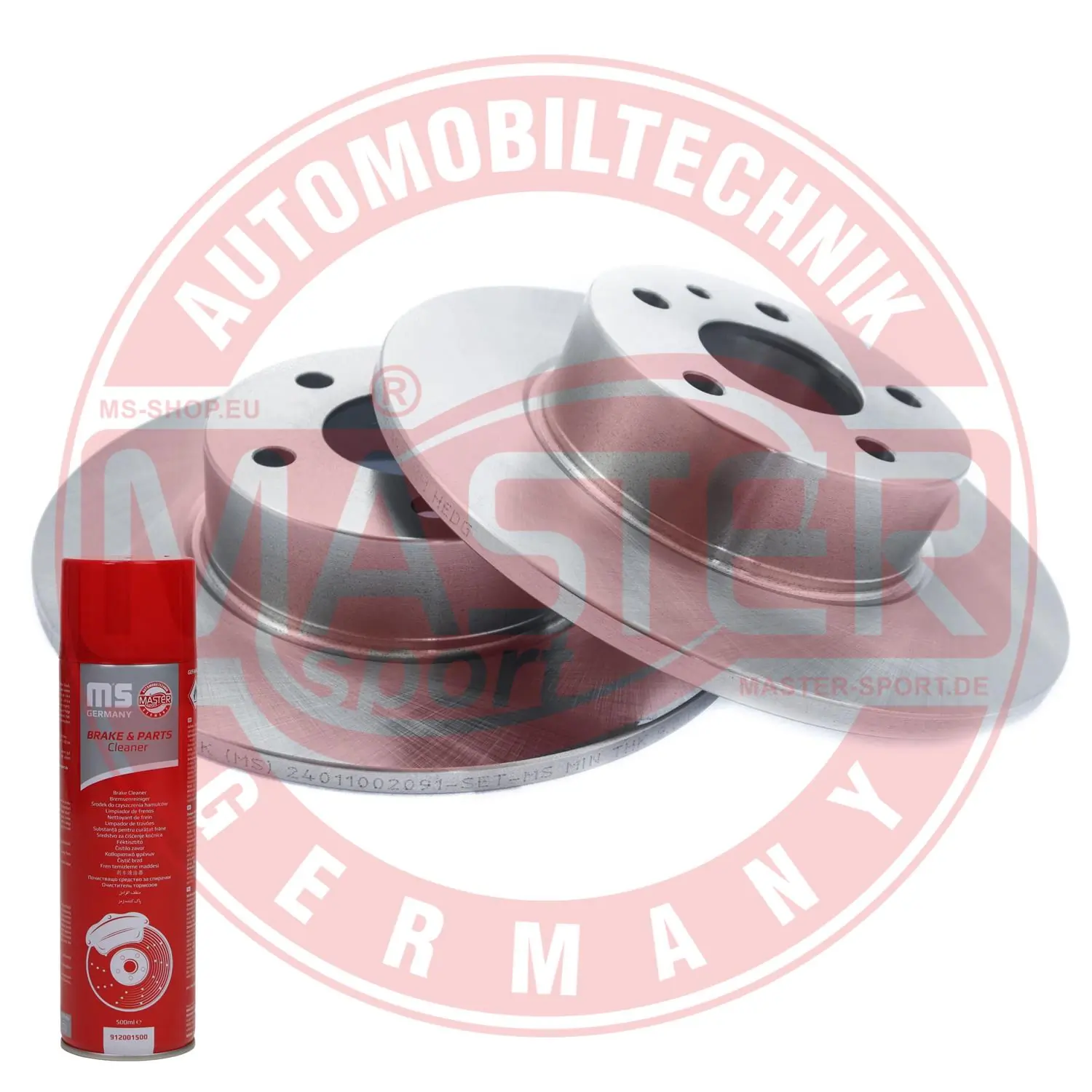 MASTER-SPORT GERMANY féktárcsa - 24011002091-SET-MSP - TothCarparts