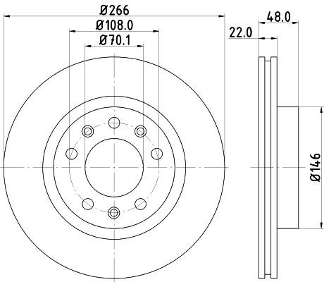 DON féktárcsa - PCD19672 - TothCarparts