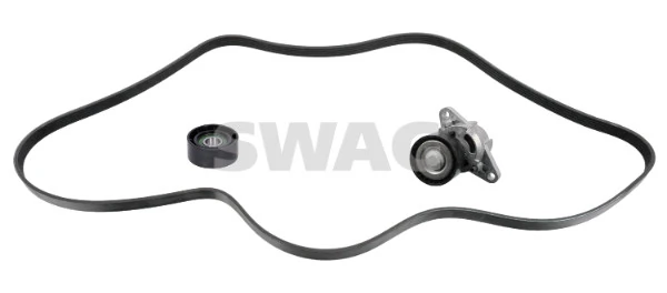 SWAG hosszbordás szíj készlet - 33 10 9038 - TothCarparts