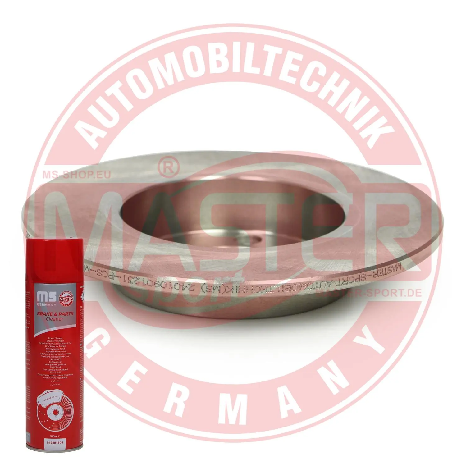 MASTER-SPORT GERMANY féktárcsa - 24010901231-PCS-MSP - TothCarparts