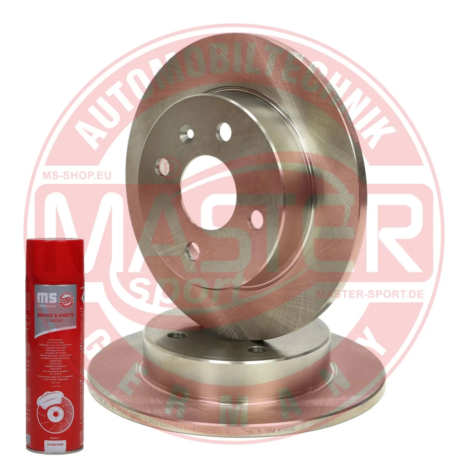 MASTER-SPORT GERMANY féktárcsa - 24011002511-SET-MSP - TothCarparts