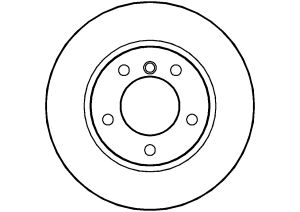 ABTEX féktárcsa - BD1239V - TothCarparts