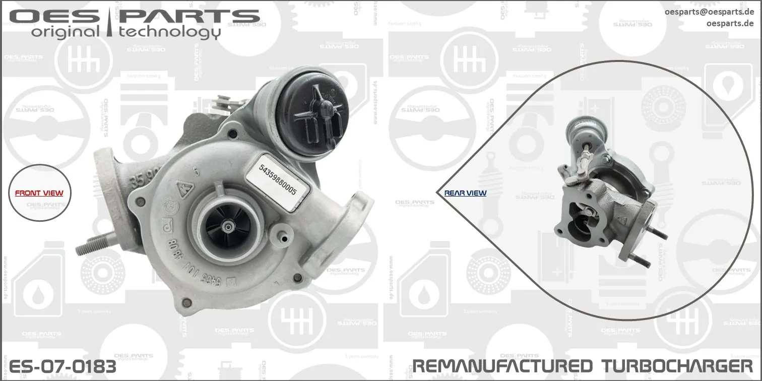 OES PARTS töltő, feltöltés - ES-07-0183 - TothCarparts