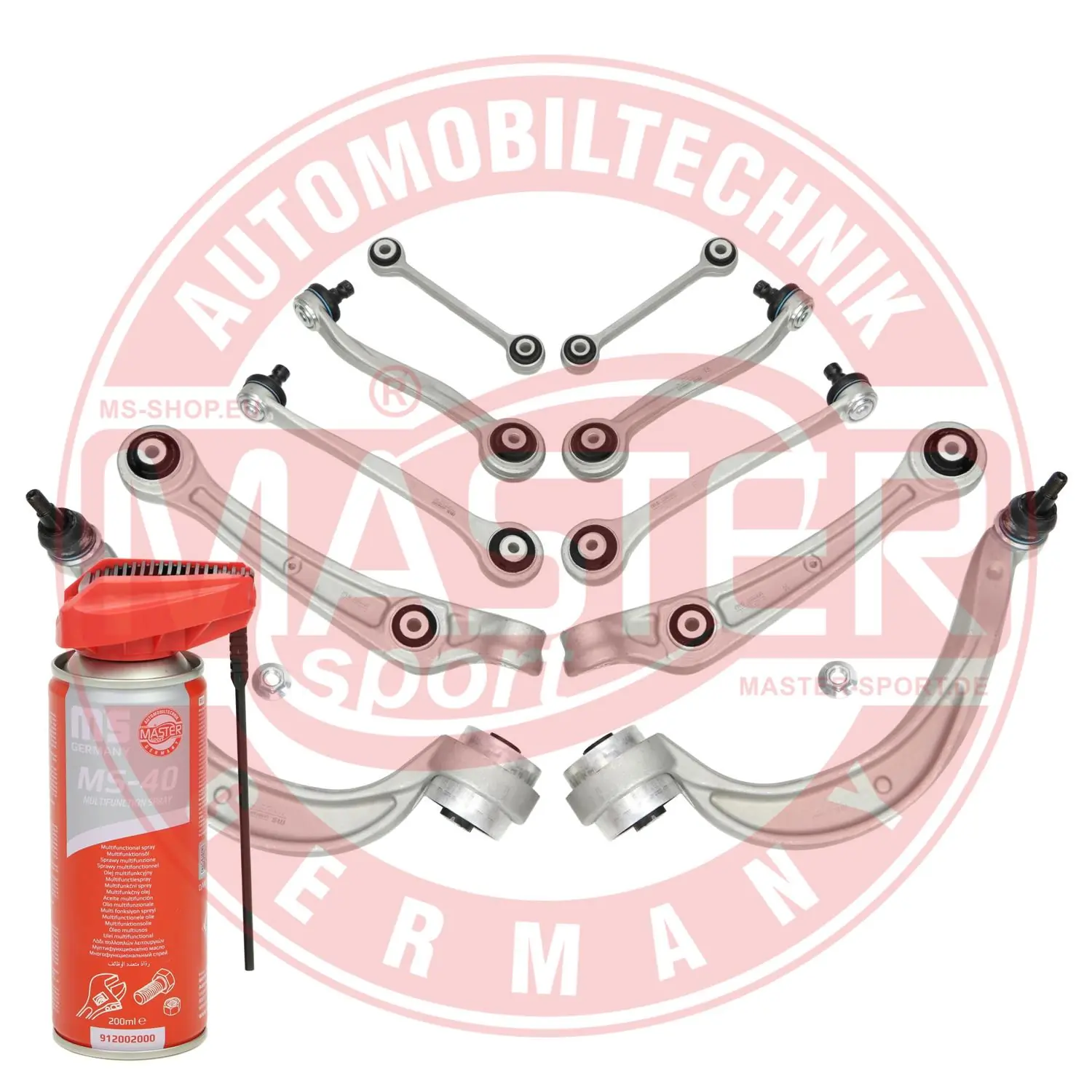 MASTER-SPORT GERMANY Vezetőkarkészlet, kerékfelfüggesztés - 37003/2-KIT-MSP - TothCarparts