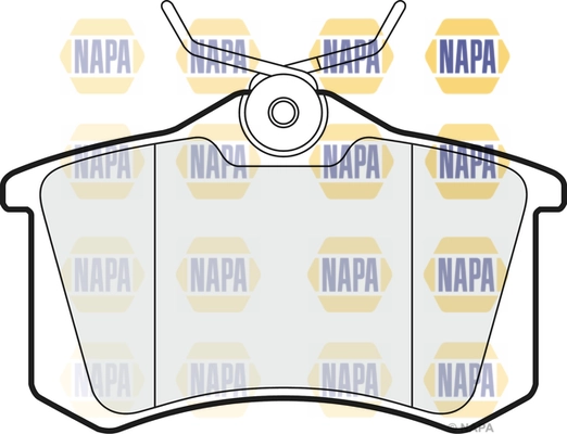 NAPA fékbetétkészlet, tárcsafék - NBP1419 - TothCarparts