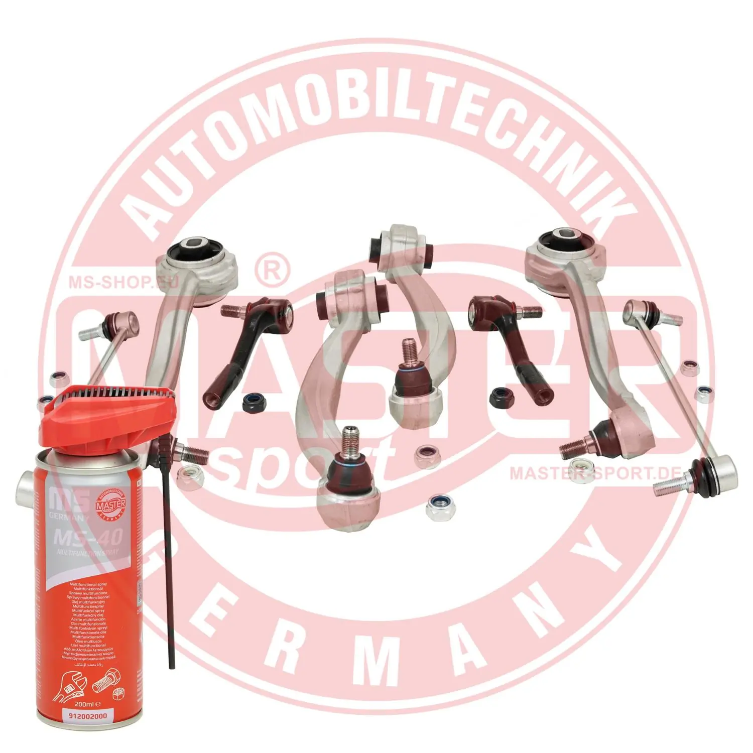 MASTER-SPORT GERMANY Vezetőkarkészlet, kerékfelfüggesztés - 36837-KIT-MSP - TothCarparts