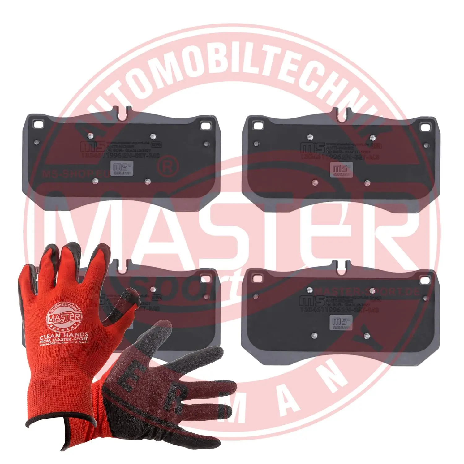 MASTER-SPORT GERMANY fékbetétkészlet, tárcsafék - 13046119962N-SET-MSP - TothCarparts