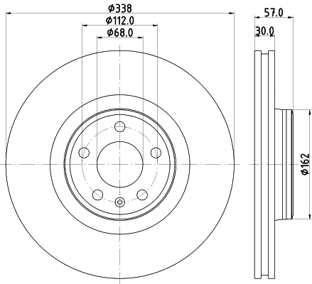 DON féktárcsa - PCD22971 - TothCarparts