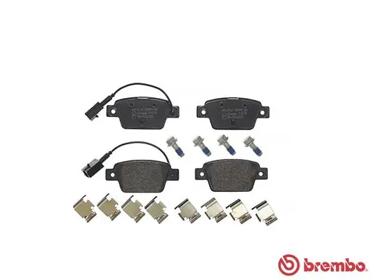 A.B.S. fékbetétkészlet, tárcsafék - P 23 135 - TothCarparts