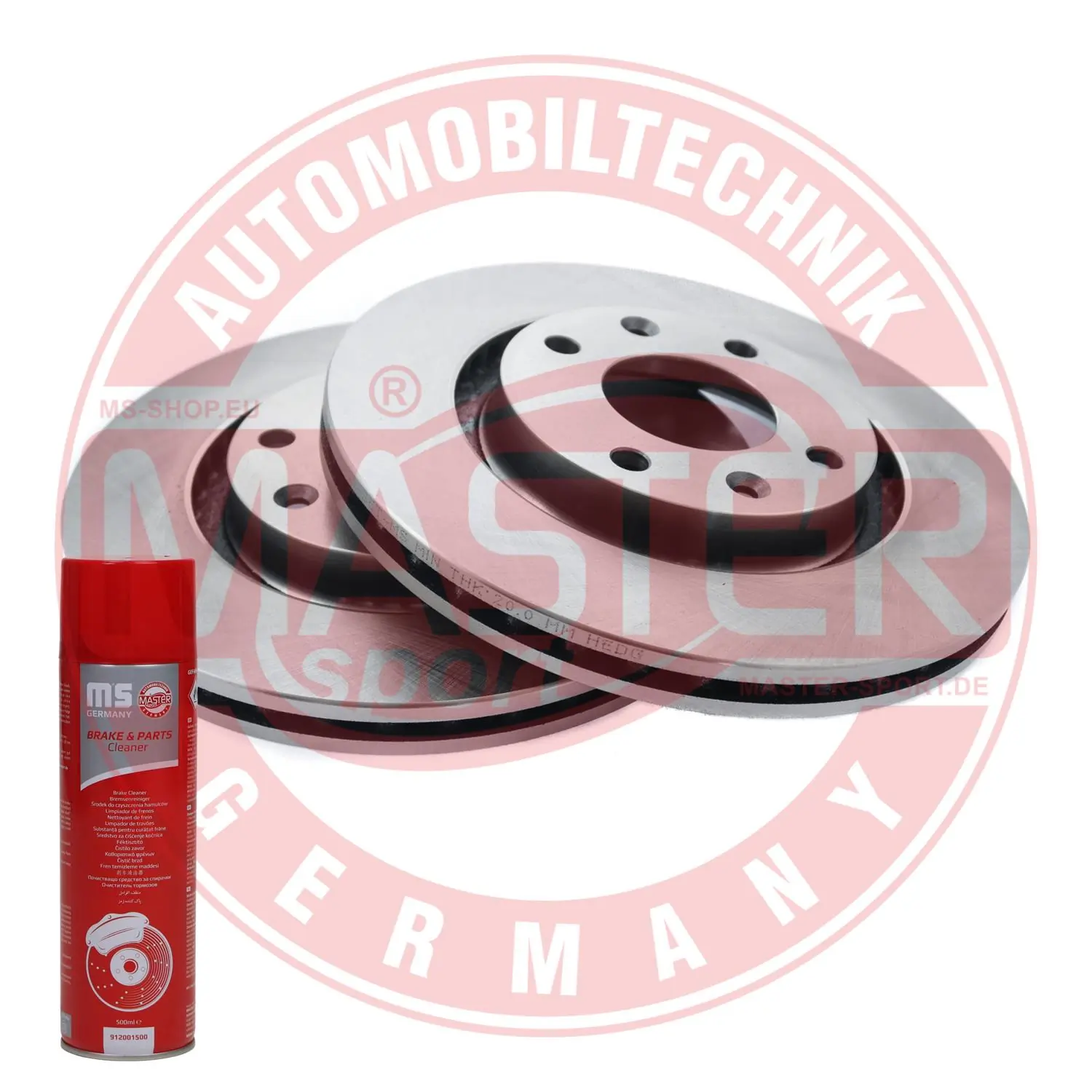 MASTER-SPORT GERMANY féktárcsa - 24012201941-SET-MSP - TothCarparts