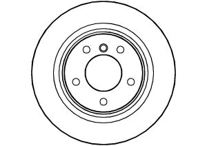 ABTEX féktárcsa - BD1241V - TothCarparts