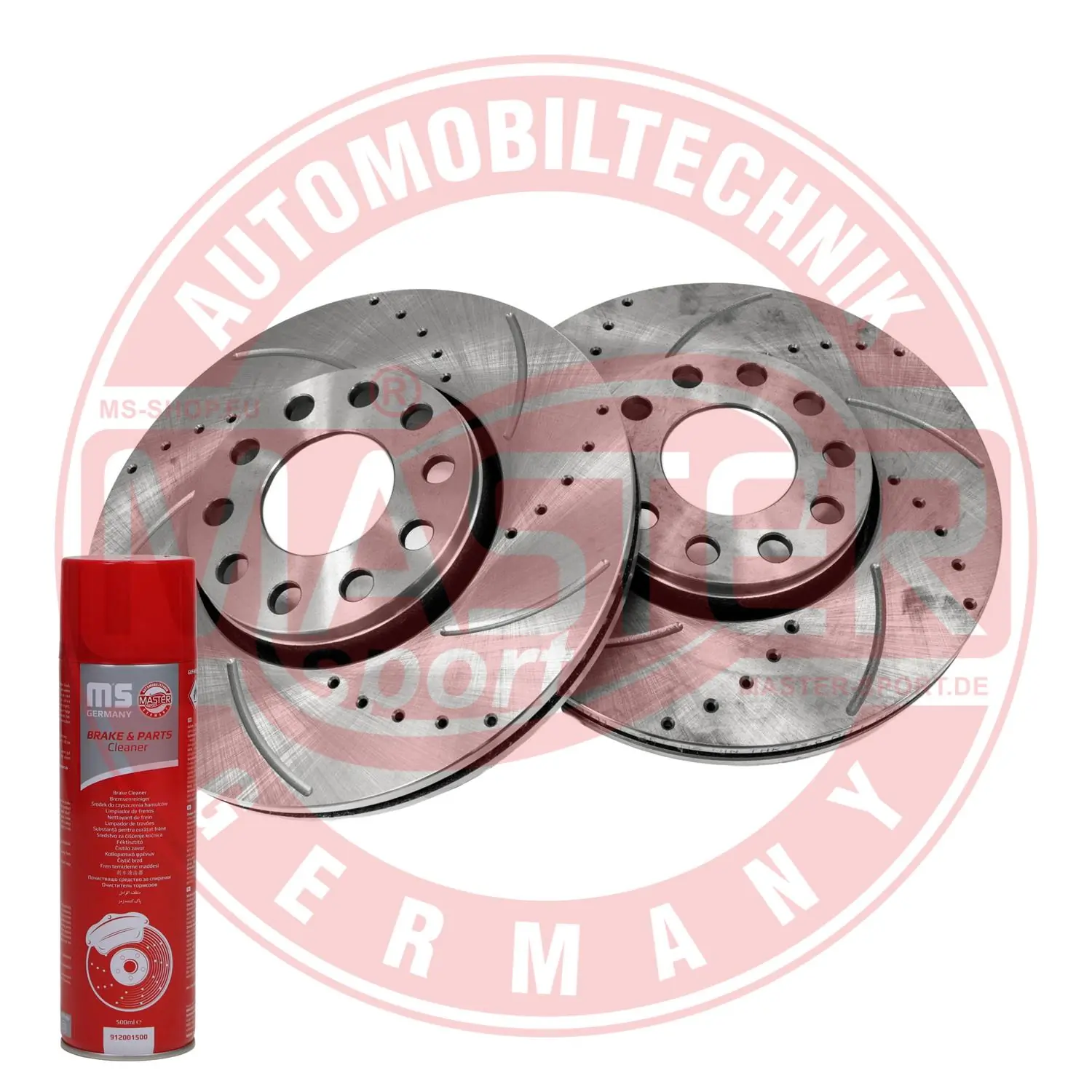 MASTER-SPORT GERMANY féktárcsa - 24012501711SE-SET-MSP - TothCarparts