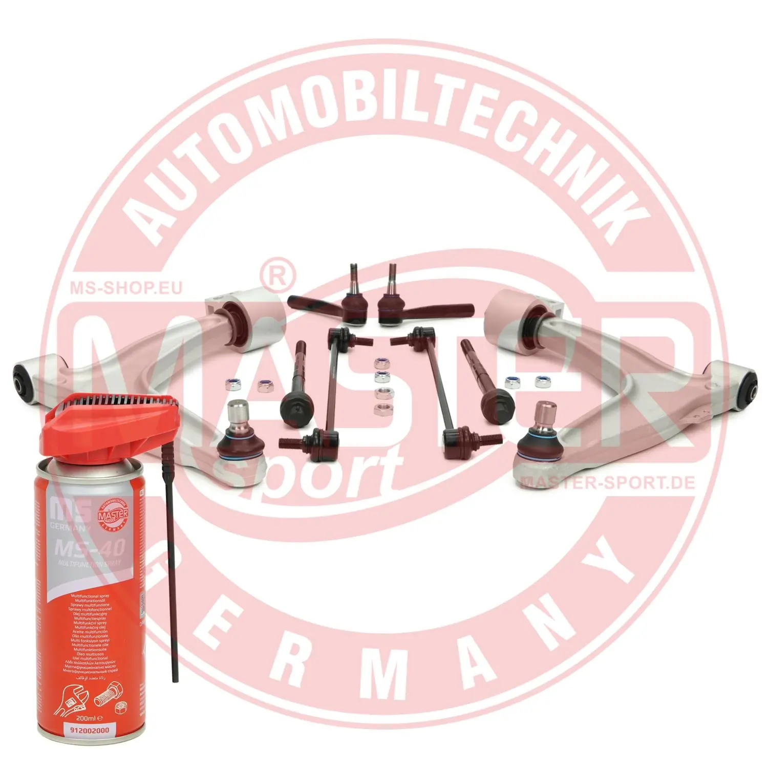 MASTER-SPORT GERMANY Vezetőkarkészlet, kerékfelfüggesztés - 36997/2-KIT-MSP - TothCarparts