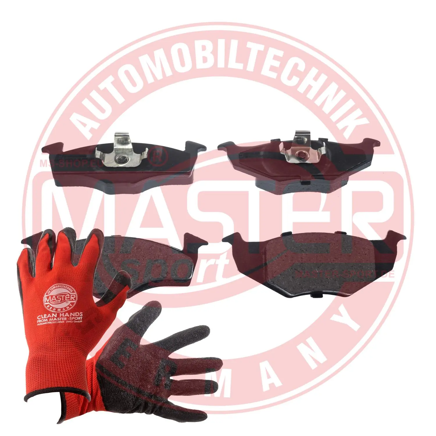 MASTER-SPORT GERMANY fékbetétkészlet, tárcsafék - 13046070722N-SET-MSP - TothCarparts