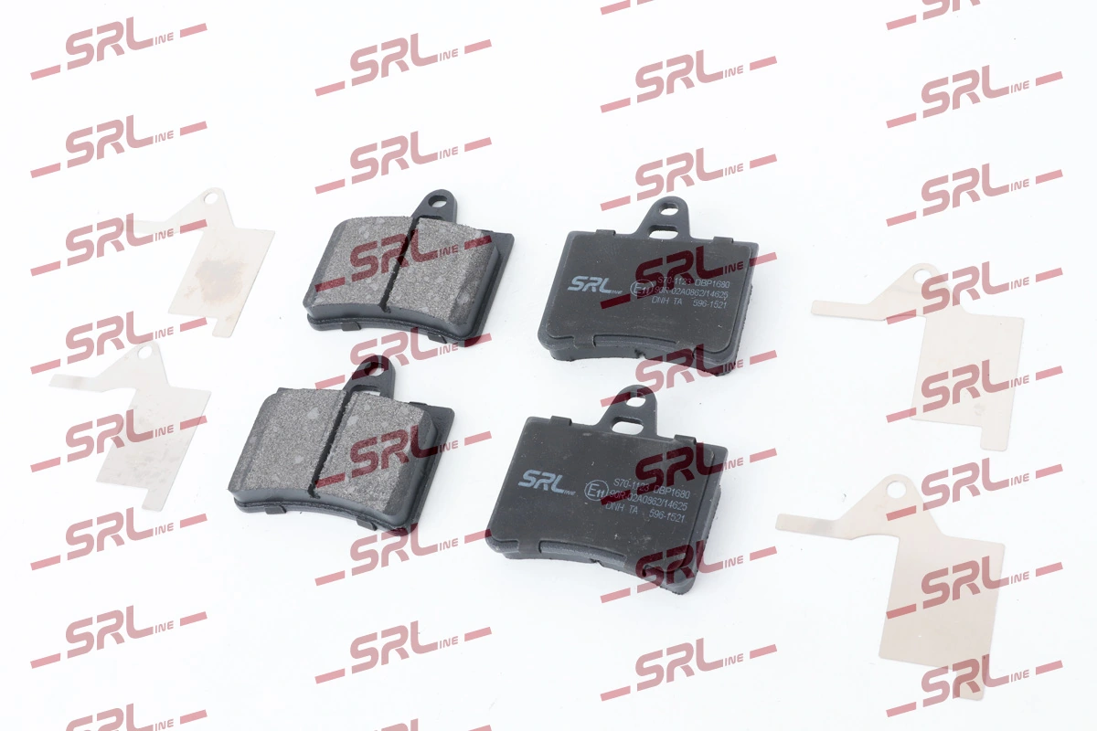 SRLine fékbetétkészlet, tárcsafék - S70-1123 - TothCarparts