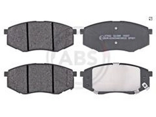 ZPY fékbetétkészlet, tárcsafék - 58101-B2A10 - TothCarparts