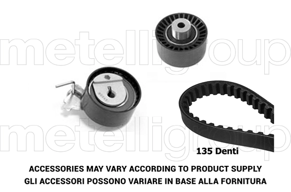 METELLI Fogasszíjkészlet - 29-0083 - TothCarparts