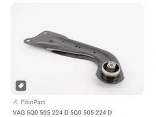 ZPY lengőkar, kerékfelfüggesztés - 3C0 505 224 - TothCarparts