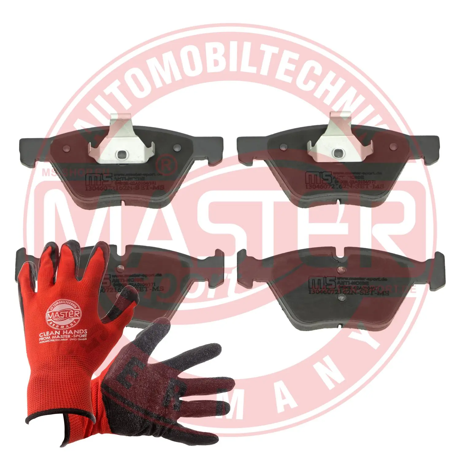 MASTER-SPORT GERMANY fékbetétkészlet, tárcsafék - 13046072162N-SET-MSP - TothCarparts