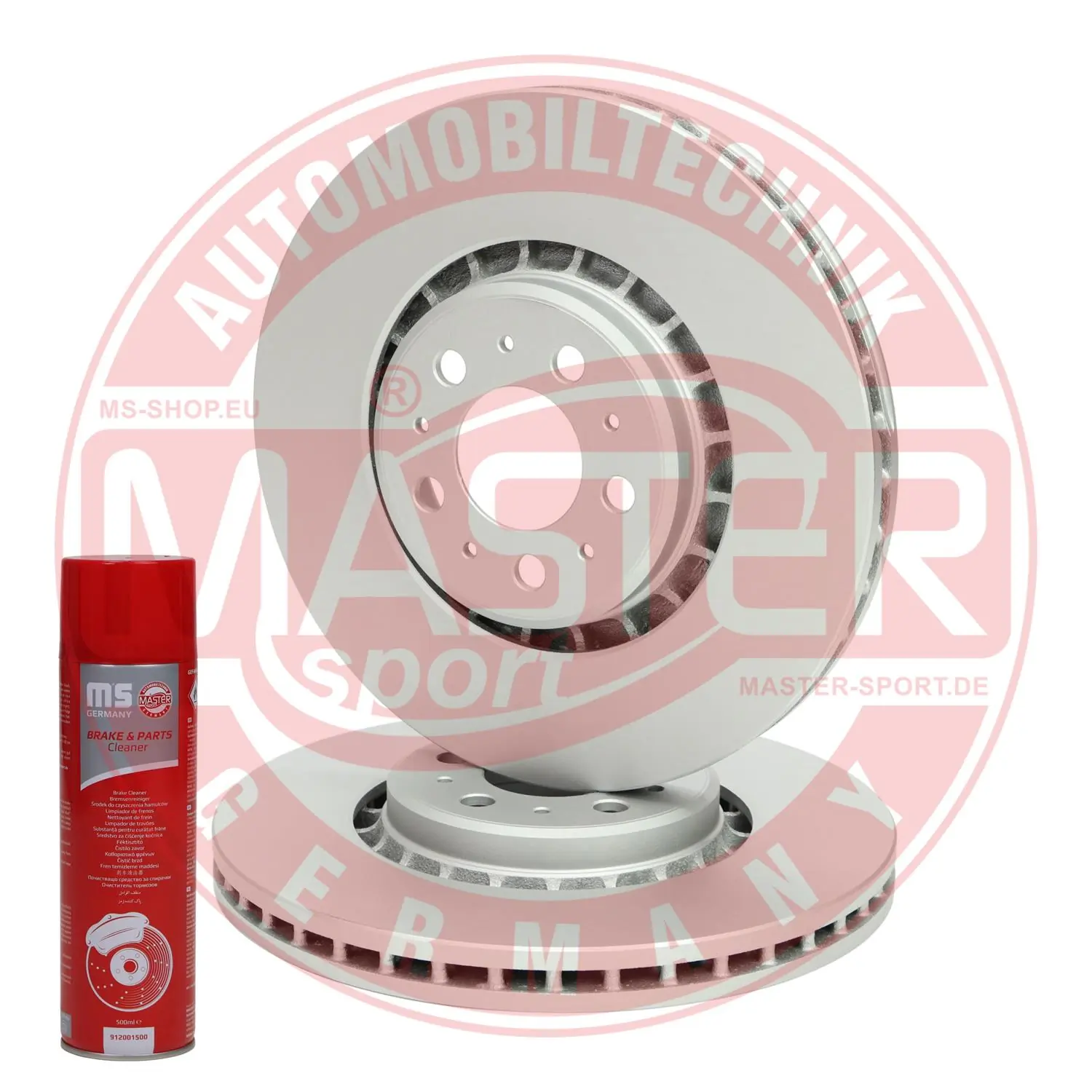 MASTER-SPORT GERMANY féktárcsa - 24013001161-SET-MSP - TothCarparts