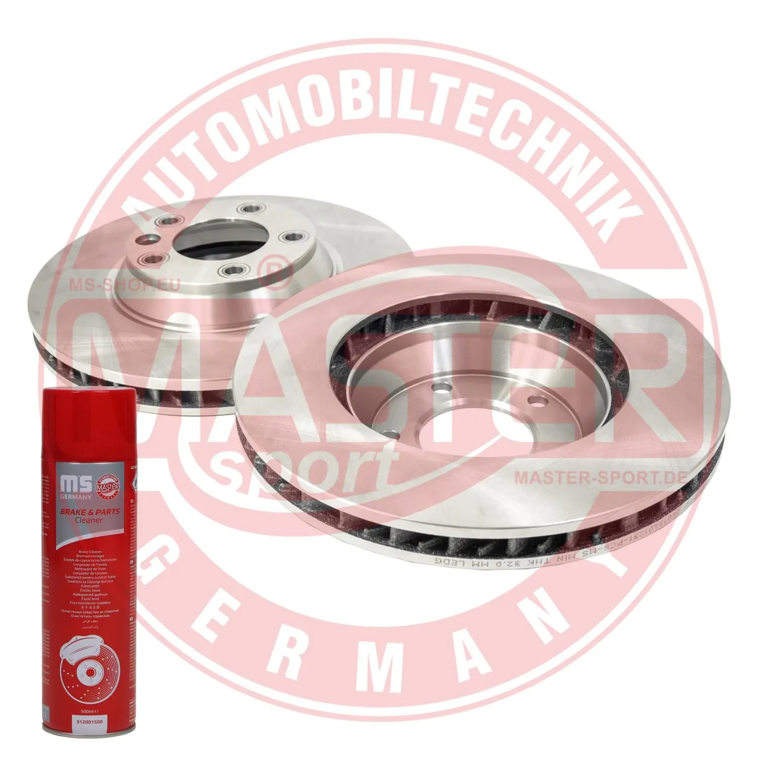 MASTER-SPORT GERMANY féktárcsa - 24013401231-SET-MSP - TothCarparts
