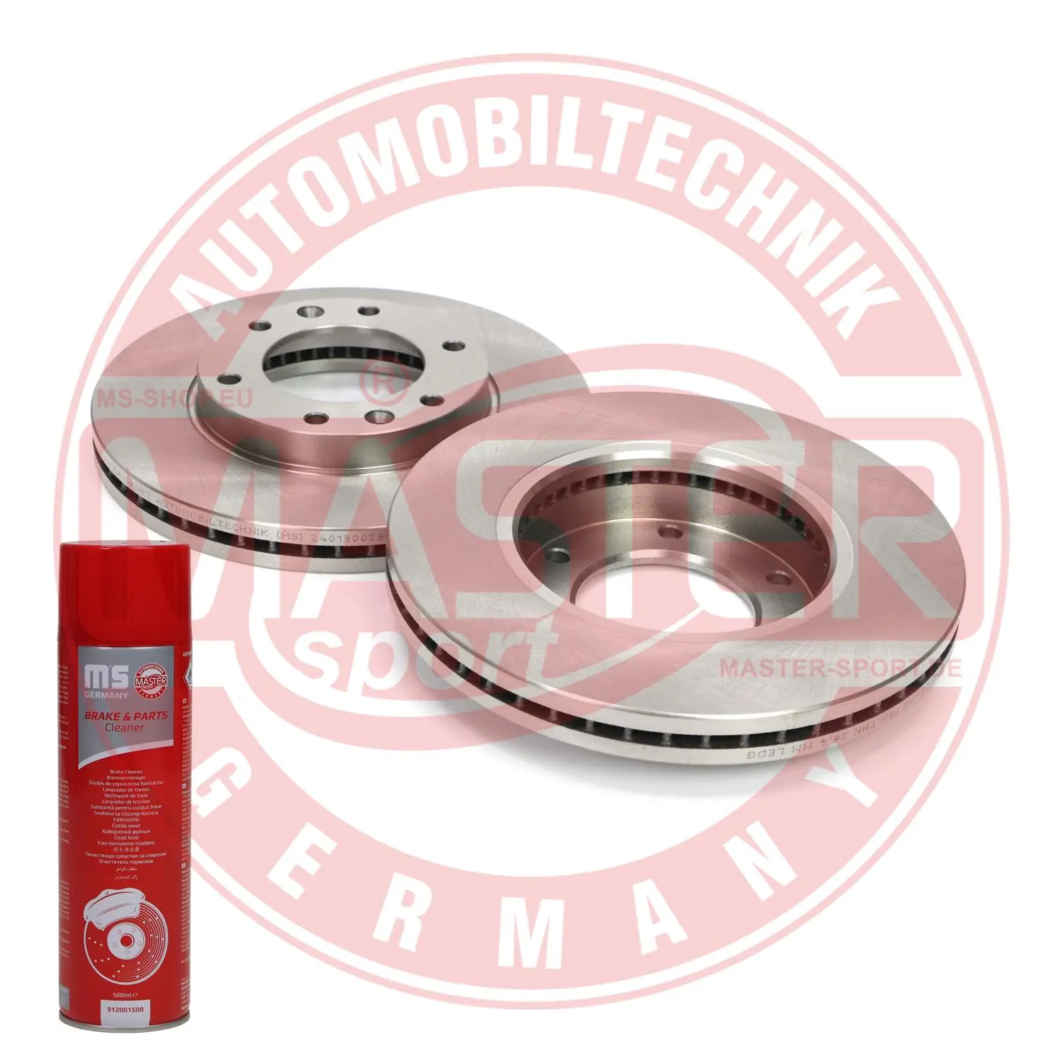 MASTER-SPORT GERMANY féktárcsa - 24013002391-SET-MSP - TothCarparts