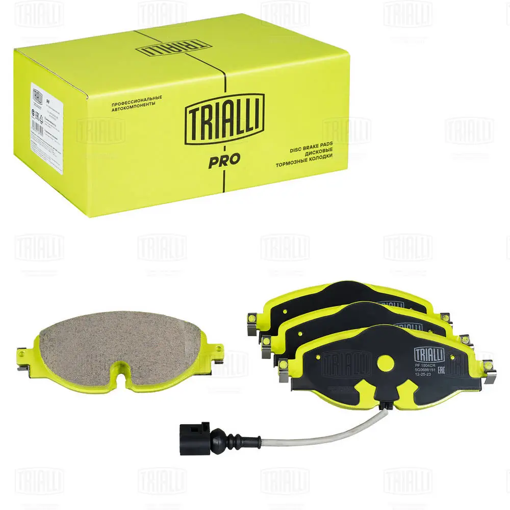TRIALLI fékbetétkészlet, tárcsafék - PF 1804CR - TothCarparts